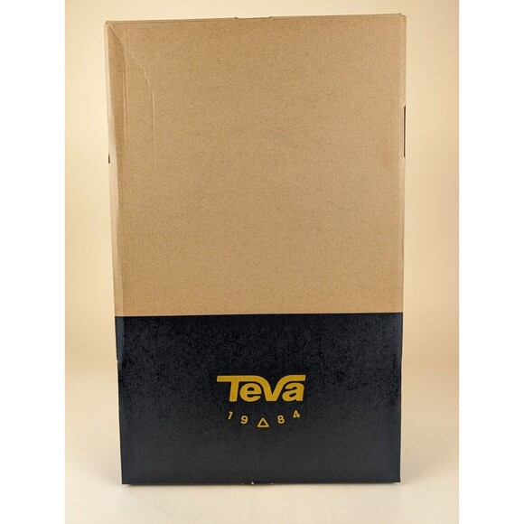 Teva Tall Boots Womens 9.5M Anaya Waterproof Tall Black Leather Heeled Shoes NWB - Picture 11 of 12